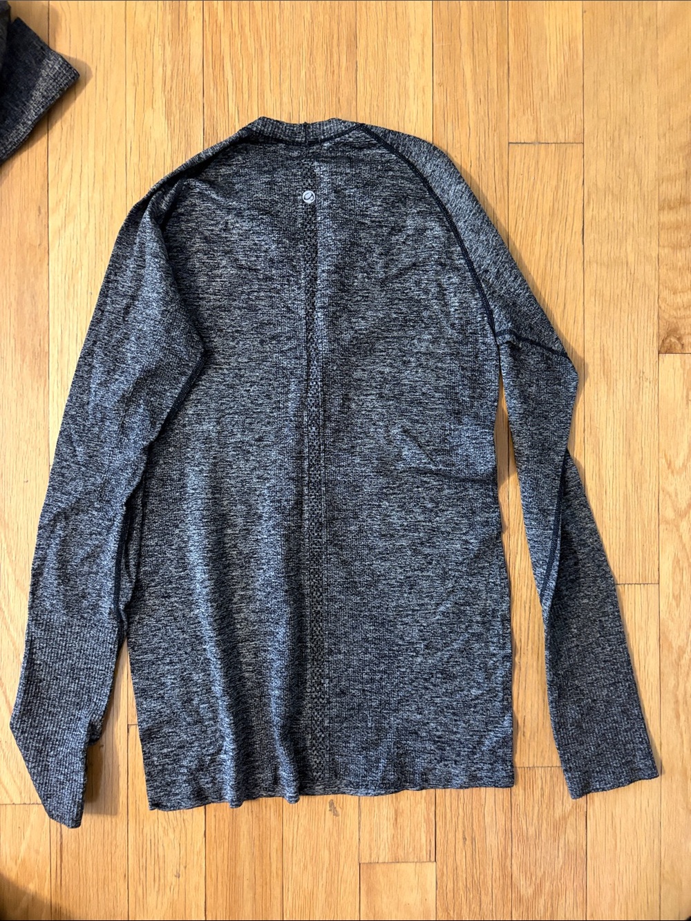 CRZ YOGA Long Sleeve Tops in Light Taupe, Charcoal, and Light Gray - Picture 8 of 13